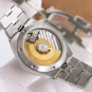 Custom Limited Edition Factory Wholesale Mens <b>Watch</b> Steel <b>Case</b> Diamond Bezel Brown Surface Stainless Steel Link Automatic New - Product Image 4