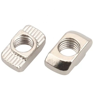 Profilé en aluminium 2020/3030/4040/4545, écrou en T à tête de marteau, 20T6M3/M4/M5/M6/M8, acier nickelé, acier au carbone -20T6M3 - Product Image 4