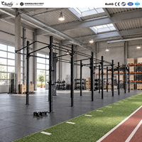 Solution de Projet de Salle de Sport : Rack d'Entraînement Combiné, Machines de Fitness, Équipement de Musculation Complet pour Salle de Sport