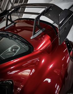 Vinilo Autoadhesivo para Automóviles, Color Rojo, Efecto Autoregenerativo, Acabado Brillante, para Cambio de Color Completo, con Adhesivo Removible - Product Image 5