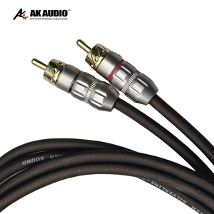 Câble de signal audio pour amplificateur de voiture haute fidélité AK-RN161 avec connecteurs RCA en cuivre pur pour une qualité sonore améliorée - Product Image 5