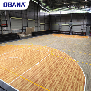 Venta de Fábrica: Cancha de Baloncesto Multiusos de Vinilo Resistente para Interiores con Logotipo Personalizable, Garantía de 10 Años y Fácil Instalación - Product Image 1
