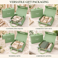 Boîte cadeau magnétique pliable avec poignée, logo personnalisé, pour vêtements, chaussures, cosmétiques, coffrets cadeaux et emballages de vente au détail pour boutiques