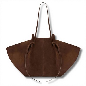 Waterproof Genuine Leather Large Capacity Women's Casual Handbags Handmade Purse Removable Strap Factory Price Latest Arrival - Product Image 6