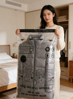 Sac de rangement sous vide Y-6-Wire Thickness PA+PE, imperméable, pliable, anti-poussière, résistant aux perforations et à l'humidité