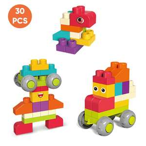 Bán Buôn Mô Hình Xây Dựng Xây Dựng Khối Đồ Chơi Vừa Mềm Cao Su Xếp Chồng Montessori Xây Dựng Khối Đầu Giáo Dục - Product Image 2