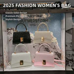 Bolso bandolera femenino de lujo de marca en PU resistente al agua con cierre de cremallera, gran capacidad y diseño moderno. - Product Image 2