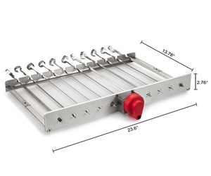 Asador Portátil con Baterí<span class=keywords><strong>a</strong></span> y 11 Brochetas - Product Image 4