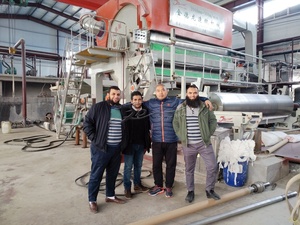 Jumbo cuộn giấy vệ sinh nhà vệ sinh máy làm hoàn chỉnh thiết lập 3600mm tự động giấy thải tái chế máy móc - Product Image 2