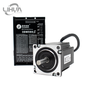 มอเตอร์สเต็ปเปอร์ Lihua Leadshine 57 รุ่น 573S20 และไดรเวอร์สเต็ปเปอร์ 3 เฟส รุ่น <span class=keywords><strong>3DM580</strong></span> สำหรับเครื่องตัดเลเซอร์ Co2 - Product Image 1