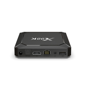 Boîtier TV Android 13.0 RK3528 à vitesse rapide, 8K, double Wi-Fi, boîte TV IP mondiale X98K avec affichage de l'heure - Product Image 2