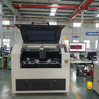 Máquina de corte por láser SMT de alta venta de 200W utilizada para impresora PCB, plantilla de malla, máquina de corte por láser de hoja de Metal, cortador láser