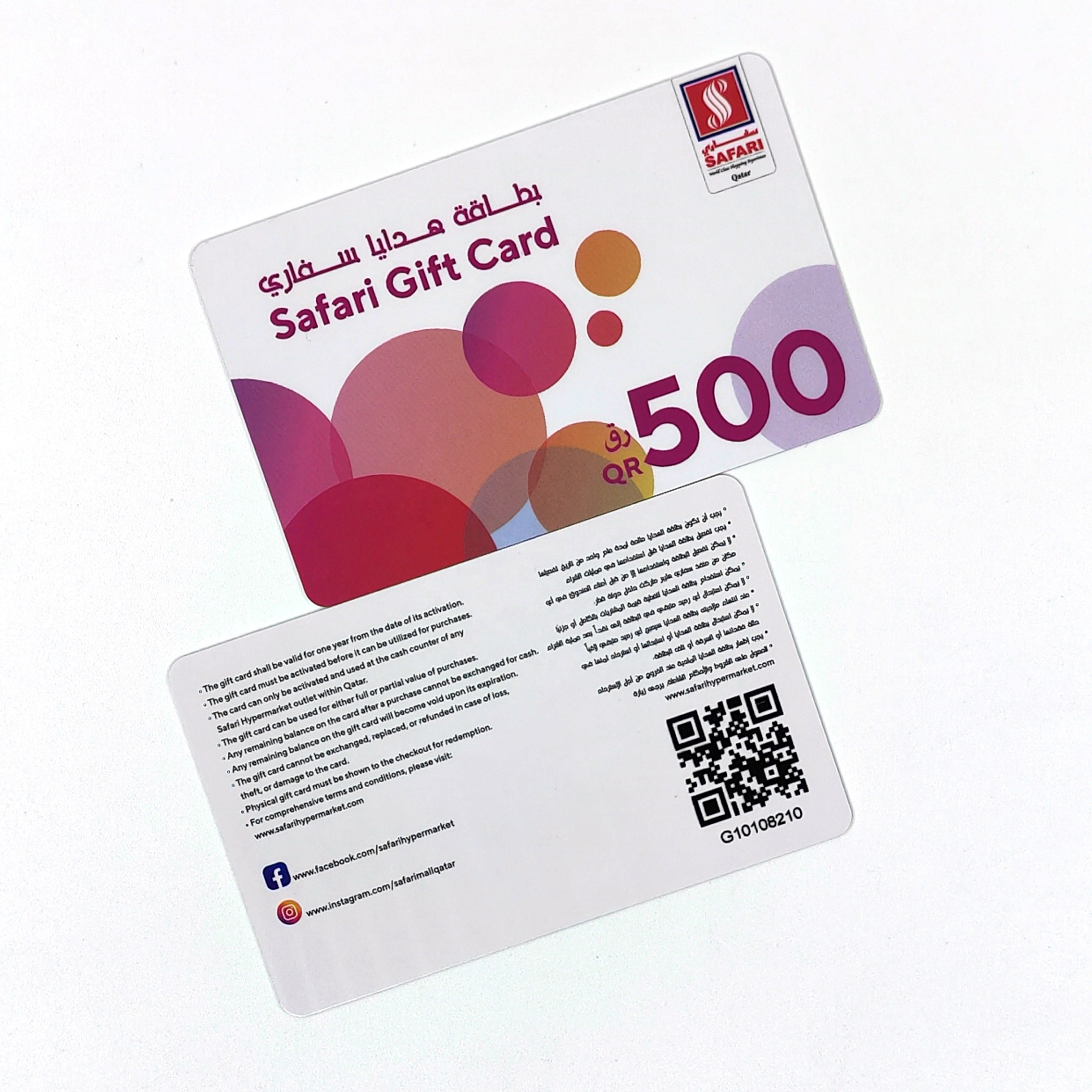 Popular Selling Professional Custom Full Color Printing CR80 PVC Plastic Discount Gift Cards for Supermarket