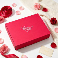 Boîte d'expédition haut de gamme en forme d'avion, personnalisée rose, avec pelliculage mat, en papier kraft recyclé, pour petites séries de vêtements
