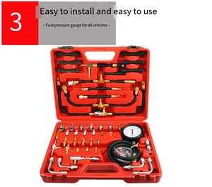 Auto Koelsysteem <span class=keywords><strong>Tester</strong></span> Drukmeter En Aluminium Verbinding 14 Sets Watertank Lekdetector - Product Image 4