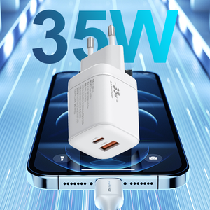 Factory Direct Externa Dual Pd <span class=keywords><strong>30W</strong></span> 35W GaN Adaptateur mural pour téléphone portable <span class=keywords><strong>Chargeur</strong></span> Usb c pour Galaxy LG <span class=keywords><strong>iPhone</strong></span> 11 12 <span class=keywords><strong>13</strong></span> 14 15 16 Pro Max - Product Image 3