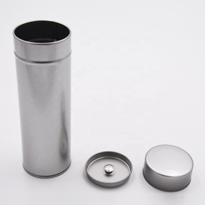 Hộp Bao Bì Bằng Kim Loại Tròn Với Nắp Cao Và Nắp Bên Trong - Product Image 4