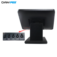 Écran tactile capacitif LCD CARAV 15 pouces, moniteur PC pour point de vente pour les entreprises
