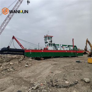 เครื่องขุดแบบดูดหัวตัดสำหรับขุดลอกตะกอนการฝึกในแม่น้ำลึก - Product Image 1