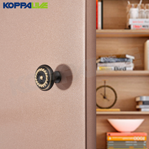 Koppalive Modern Single Hole Antique Furniture <strong>Funky</strong> Cabinet <strong>Knobs</strong> Vintage Brass Kitchen Bedroom Dresser <strong>Drawer</strong> <strong>Knobs</strong> Durable - Product Image 3