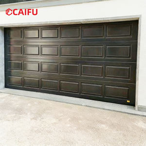 Porte de <span class=keywords><strong>garage</strong></span> sectionnelle, télécommandée, silencieuse, isolée, coupe-vent, porte à enroulement électrique, porte à enroulement en alliage d'aluminium - Product Image 2