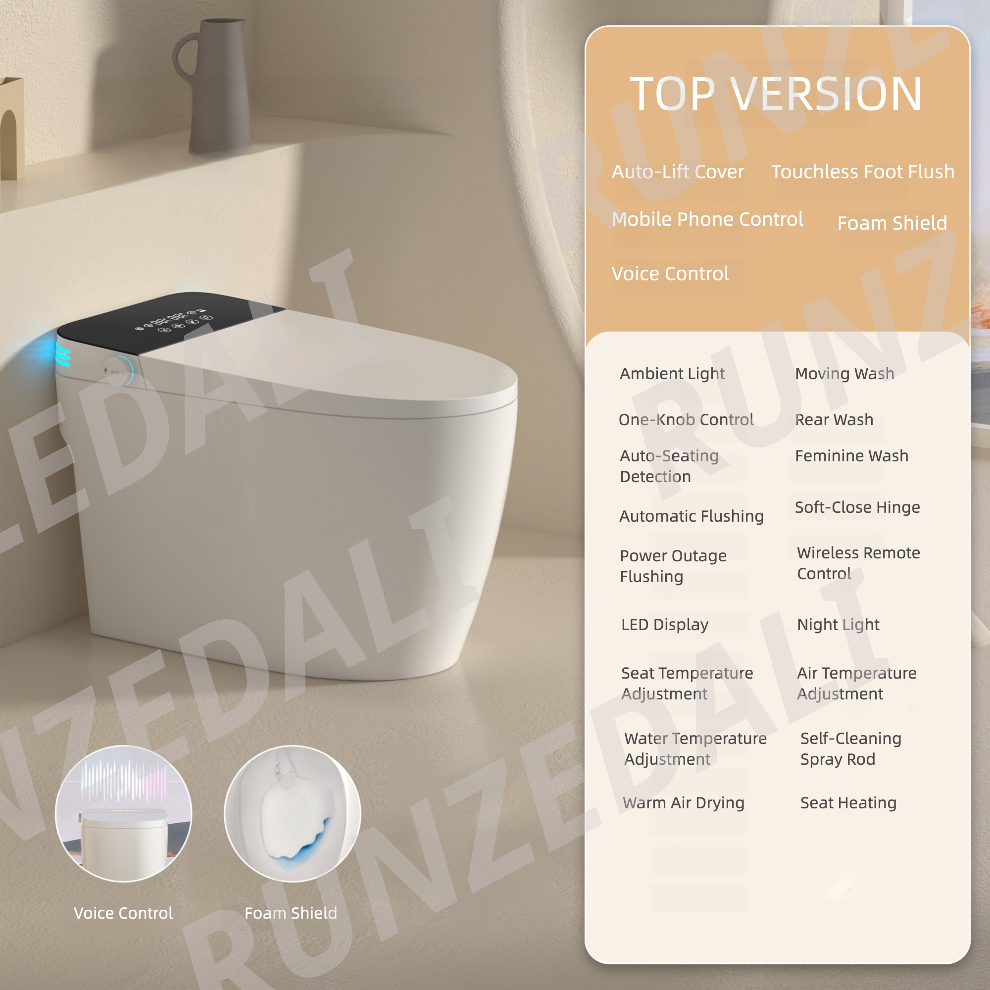 Configuration supérieure (noir)