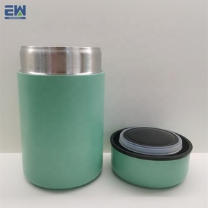 <span class=keywords><strong>vaso</strong></span> de precipitados con silicona cuchara/niño comida caliente sopa de doble pared de vacío térmico de la caja de Almuerzo - Product Image 5
