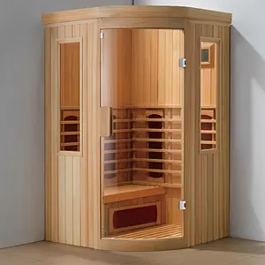 Sauna portatile a infrarossi lontani a vapore per 2 persone di alta qualità per uso commerciale