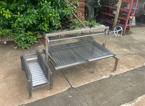 Stainless Steel 304 Built in Charcoal Gaucho Parrilla Santa Maria Argentina <strong>Argentinian</strong> Argentine <strong>Grill</strong> - Product Image 2