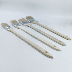 Pinceaux de peinture IMPA510165, pinceau <span class=keywords><strong>radiateur</strong></span>, pinceau coudé, avec manche en bois, pour peinture industrielle DIY OEM - Product Image 5