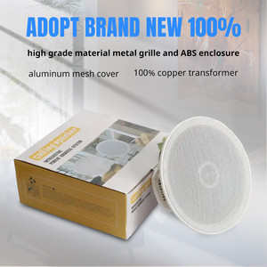 Haut-parleur de plafond passif 704 de 6 pouces, 30 W, montage haut, audio de haute qualité - Product Image 4