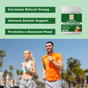 Best Selling Multivitamin Powder with Mineral <b>Blend</b> Multivitamin Increases Natural Energy Herbal Supplements Powder Fruit Punch - Product Image 3