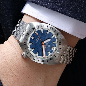 CADISEN C8231 Automatic <b>Mechanical</b> Diver Charm <b>Watch</b> Man Meteorite Dial Business Casual Waterproof Sapphire Crystal 10 Bar NH35 - Product Image 3