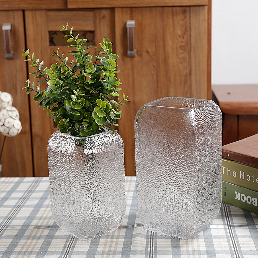 Factory Produced Wholesale Glass Flower Vase for Home Decor