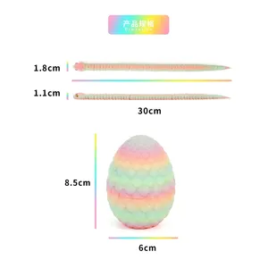 3D Printing Plastic <b>Action</b> <b>Figure</b> Snake Egg Toys Creative Stress Relief Anime <b>Figures</b> Moveable Rotation Desktop Ornaments Gift - Product Image 3