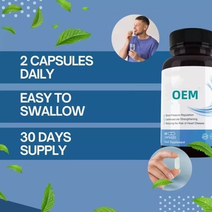 Suppléments à base de plantes OEM et santé vasculaire 60 capsules - Product Image 2
