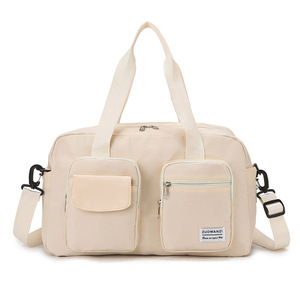 Bolsas de Viaje Expandibles con Logotipo Personalizado, Impermeables, de Oxford, con Bolsillo Frontal con Cremallera, Correas de Hombro Ajustables, Venta al Por Mayor - Product Image 1