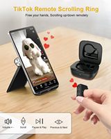   Anillo de Control Remoto para Desplazamiento en TikTok para Teléfono y Tableta - Controlador Inalámbrico Recargable para Dedos, Venta al Por Mayor, Fabricante OEM