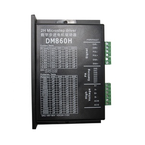 Hltnc 3 cái động cơ bước 12N NEMA 34 động cơ bước dm860h trình điều khiển + 400W 60V cung cấp điện & 5 trục đột phá CNC động cơ bước Kit - Product Image 4