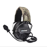 Casque de protection auditive électronique Z-TAC, 6 niveaux de réduction de bruit, double réduction du bruit pour le tir sportif, la chasse, compatible Z-TAC PTT