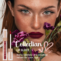 Marque privée marque client usine vente en gros logo personnalisé luxe rouge à lèvres brillant à lèvres cosmétiques maquillage produits de beauté