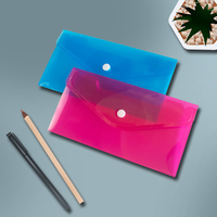 Carpeta para Archivos, Carpeta Transparente A4 con Porta Tarjetas de Visita, Carpeta para Archivos A5 de Color