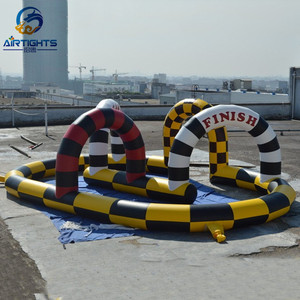 Piste <span class=keywords><strong>de</strong></span> karting gonflable, démarrage et finition, pour <span class=keywords><strong>la</strong></span> <span class=keywords><strong>location</strong></span> commerciale - Product Image 1