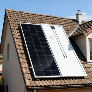 Panel Solar Monocristalino Ecológico IBC de 200W de Alta Eficiencia, Resistente a la Intemperie, para Uso Doméstico APH-P69 200W - Product Image 2