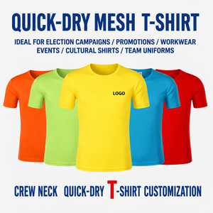 Camisetas personalizadas con logo para correr, de secado rápido, de poliéster, para eventos corporativos, maratones, regalos promocionales. - Product Image 3