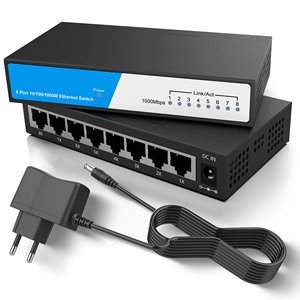 <span class=keywords><strong>8</strong></span> cổng Ethernet chuyển đổi <span class=keywords><strong>10</strong></span> / <span class=keywords><strong>100</strong></span> / <span class=keywords><strong>1000Mbps</strong></span> kim loại trường hợp nhanh Gigabit Ethernet mạng chuyển đổi không quản lý mạng chuyển đổi - Product Image 1