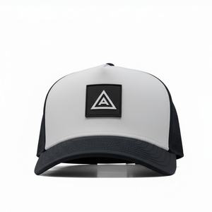 หมวกแก๊ปเบสบอลกันน้ำแบบ 5 แผง สองสี ผลิตตามสั่ง (OEM) พร้อมโลโก้  สำหรับกีฬากลางแจ้ง  แบบมีโครง  พร้อมรูระบายอากาศด้วยเลเซอร์  และแผ่นยาง - Product Image 3