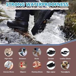 OEM Tube Clear Strong Shoe <span class=keywords><strong>Glue</strong></span> Reparación de suelas, talones, parches Agujeros pequeños-Bonds 0,7 OZ Secado rápido, cuero impermeable, caucho, pegamento de vinilo - Product Image 6