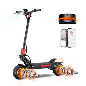 สกู๊ตเตอร์ YUME Raptor2 60v รุ่นใหม่ พับได้ ล้อใหญ่ 11 นิ้ว มอเตอร์ไร้แปรงถ่านคู่ 250W รับน้ำหนักได้ 150 กก. แบบสองล้อ Raptor, YUME El - Product Image 1