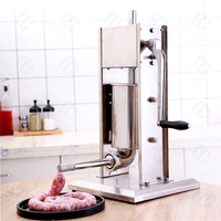 Poussoir à saucisses manuel en acier inoxydable